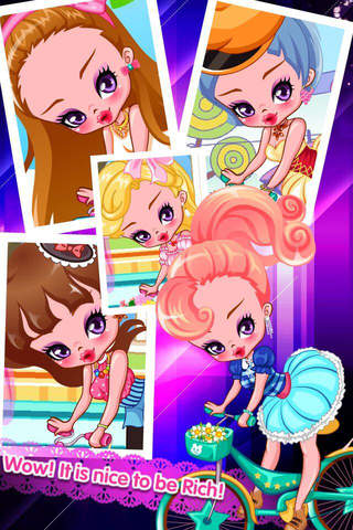 Chasing Wind Girl - Shine Beauty Doll Dress Up Diary, Kids Funny Free Games screenshot 2