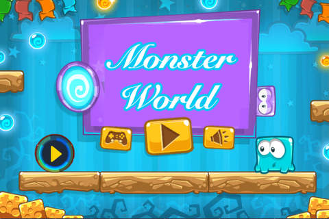 Help Monster world - tap to move the monster ，eliminate more and more circle screenshot 3
