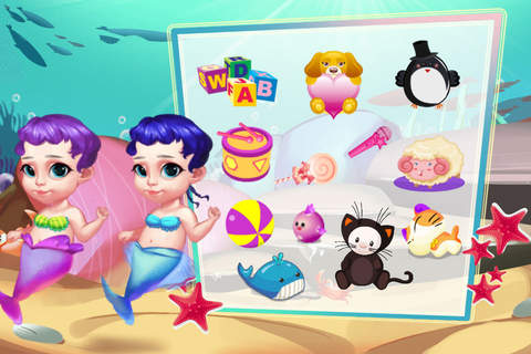 Mermaid Twins' Ocean Resort - Beauty Makeup Salon/Lovely Baby Care screenshot 2
