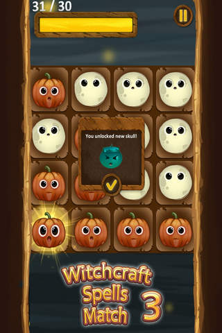 Witchcraft Spells Match 3 Pro screenshot 4