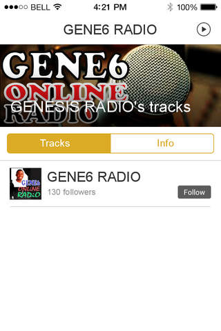 GENE6 RADIO screenshot 2