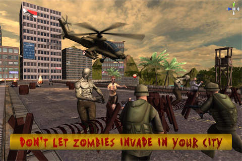 Zombies Attack City Sniper Shooting screenshot 4