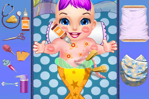 Mermaid Queen's Newborn Baby screenshot 3