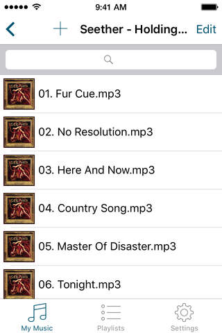 mPlayer - yet another music player screenshot 3
