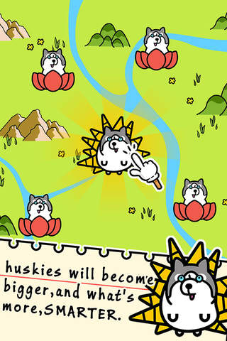 Husky Evolution - Tap Coins of the Crazy Mutant Simulator Idle Game screenshot 2