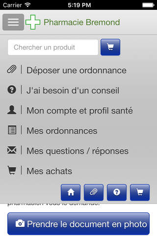 Pharmacie Bremond screenshot 2