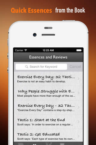 Exercise Every Day: Practical Guide Cards with Key Insights and Daily Inspiration screenshot 3