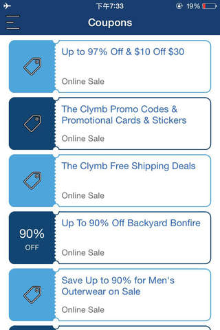 Coupons for The Clymb screenshot 2