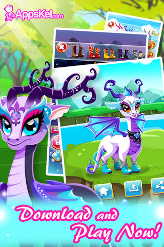 Baby Dragon Dress Up – After Salon Games for Free screenshot 4