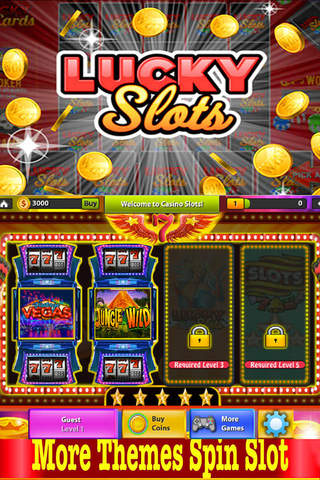 Absolusion Slots: Casino Slots Of Jungle Wild Machines HD!! screenshot 2