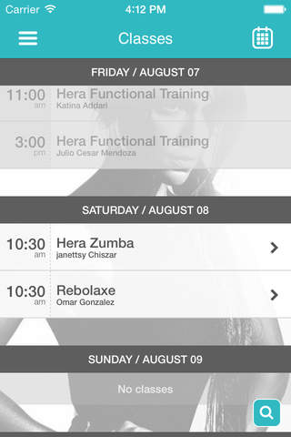 Hera Wellness Club screenshot 2