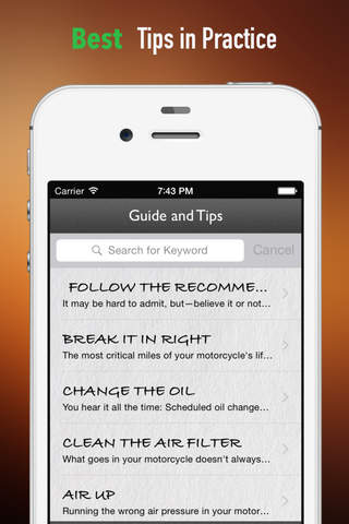 Motorcycle Maintenance Guide:Tips and Tutorial screenshot 4