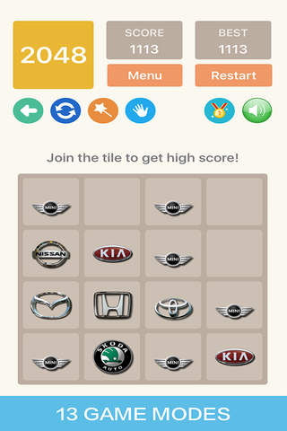 2048-classic fun puzzle game screenshot 4