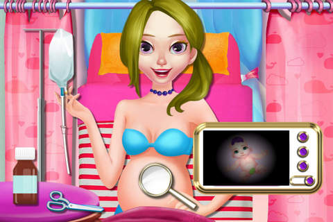 Model Mommy's Baby Diary - Pregnancy Surgeon Tracker /Infant Design Salon Games For Girls screenshot 2