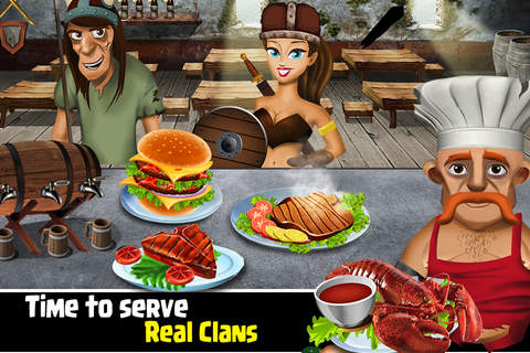 Cafe of Clans 2: Ancient Master-Chef special Ham-Burger Fast food Restaurant screenshot 4