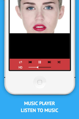 Free Music Player - Playlist Manager for YouTube Video & Background Tube Streamer screenshot 2
