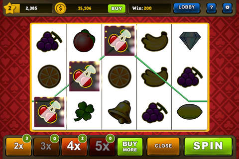 777 Slot of Fruit - Free Jackpot Progressive Macau and Vegas Casino Games screenshot 4