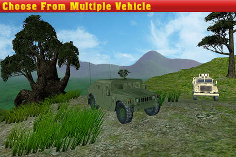 Off Road Army Jeep Race screenshot 4