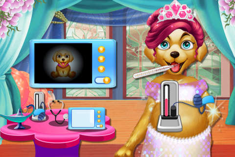 Puppy Princess Baby Born Salon-Pets Surgery Sim screenshot 2