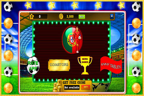 Mega Slots Big Soccer Casino Games 777: Free Slots Of Jackpot ! screenshot 2