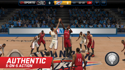 Screenshots of NBA LIVE Mobile for iPhone