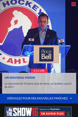 Les Canadiens de Montréal screenshot 3