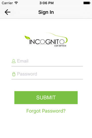 InCognito Car Service - Driver screenshot 4