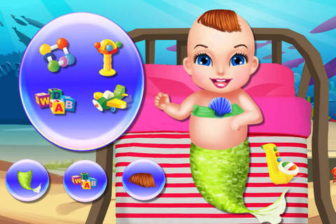 Mermaid Mommy Surgery Simulator - Beauty Ocean Clinic/Baby Salon Care screenshot 3