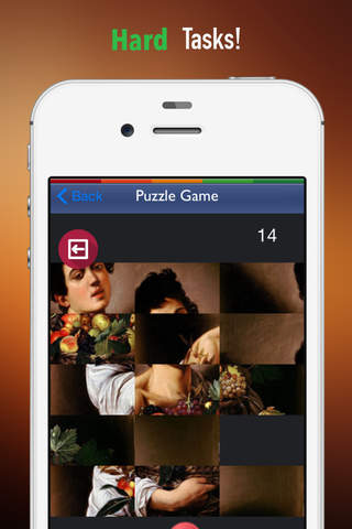 Memorize Famous Renaissance Art by Sliding Tiles Puzzle: Learning Becomes Fun screenshot 4