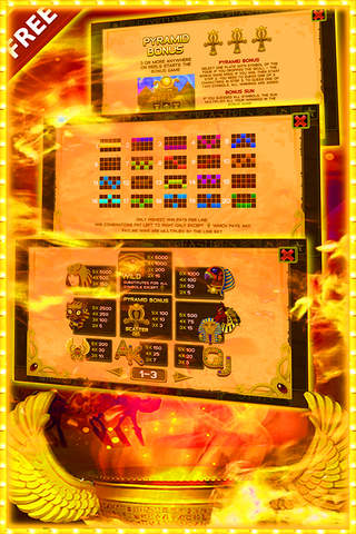 Blackjack,Awesome Casino Slots Of Pharaoh HD! screenshot 4