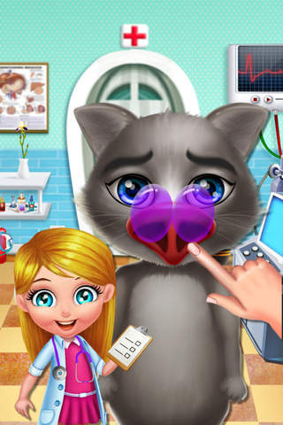 Cute Kitty's Nose Doctor——Pets Surgeon Salon screenshot 3