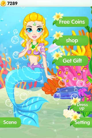 Mermaid Prom – Magical Kingdom Beauty Salon Games for Girls and Kids screenshot 2