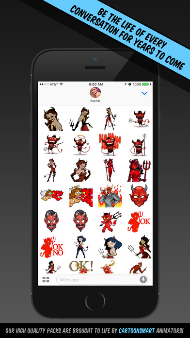 Devil Stickers screenshot 3