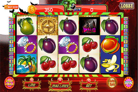 Triple Fire Casino Slots Of The Zombie Rush Free screenshot 3