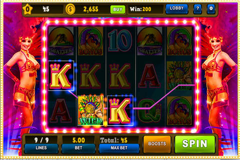 Lucky Slots Of Big Kahuna: HD Slots of The King! screenshot 4