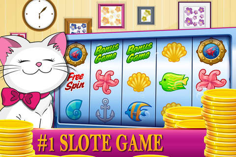 Casino Kitty Slots Pro - Casino Games screenshot 2