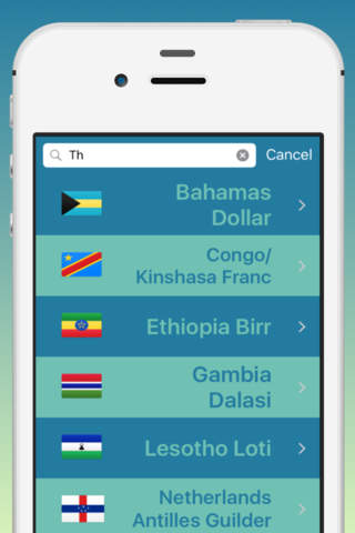 Kurrency, travel with real-time currency converter screenshot 3