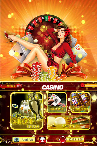 Luxury Slot Game - Free to join simulated casino in Vegas with tons of free slot games! screenshot 3