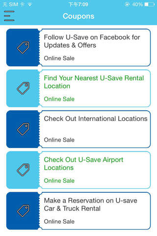 Coupons for U-Save and Truck Rental screenshot 2