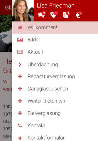 Glas Feldkamp GmbH screenshot 2