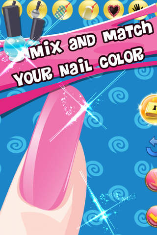 Charming Nail Design : fairy tail Mermaid Nail screenshot 2
