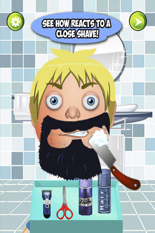 Shave Game for Kids: Bakugan Version screenshot 3