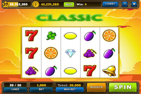 Jackpot Slots - Classic Vegas Slots Machine with big Bonus Wheel screenshot 4