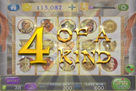 777 Greek Slots Machine - Best Slot Machines Casino Game Ever screenshot 3