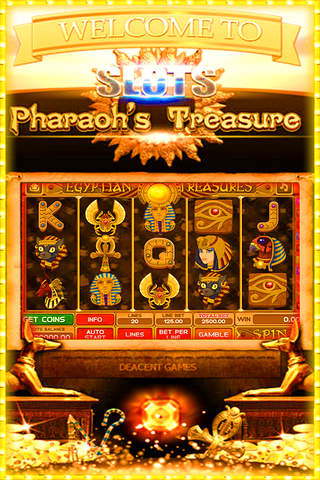 Lucky Slots VIP Pharaoh's: Casino Slots Of King Free! screenshot 3