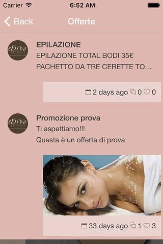 Diva Estetica screenshot 3
