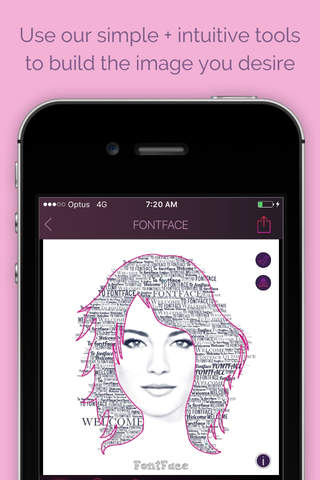 Font Face Lite - Pimp your selfie pics using words, cool fonts and beautiful artistic features - Be creative with patterns, textures, quotes and more! screenshot 2