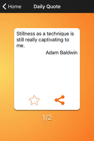 Daily Quotes - Adam Baldwin Version screenshot 3