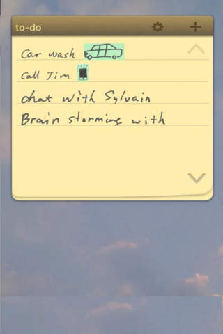 Handrite Note Notepad screenshot 3