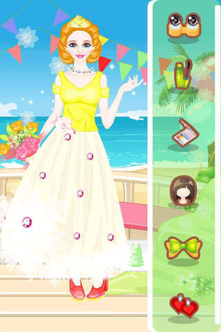 精美公主裙 - 甜甜萌物语，女生换装的梦幻童话王国游戏 screenshot 3